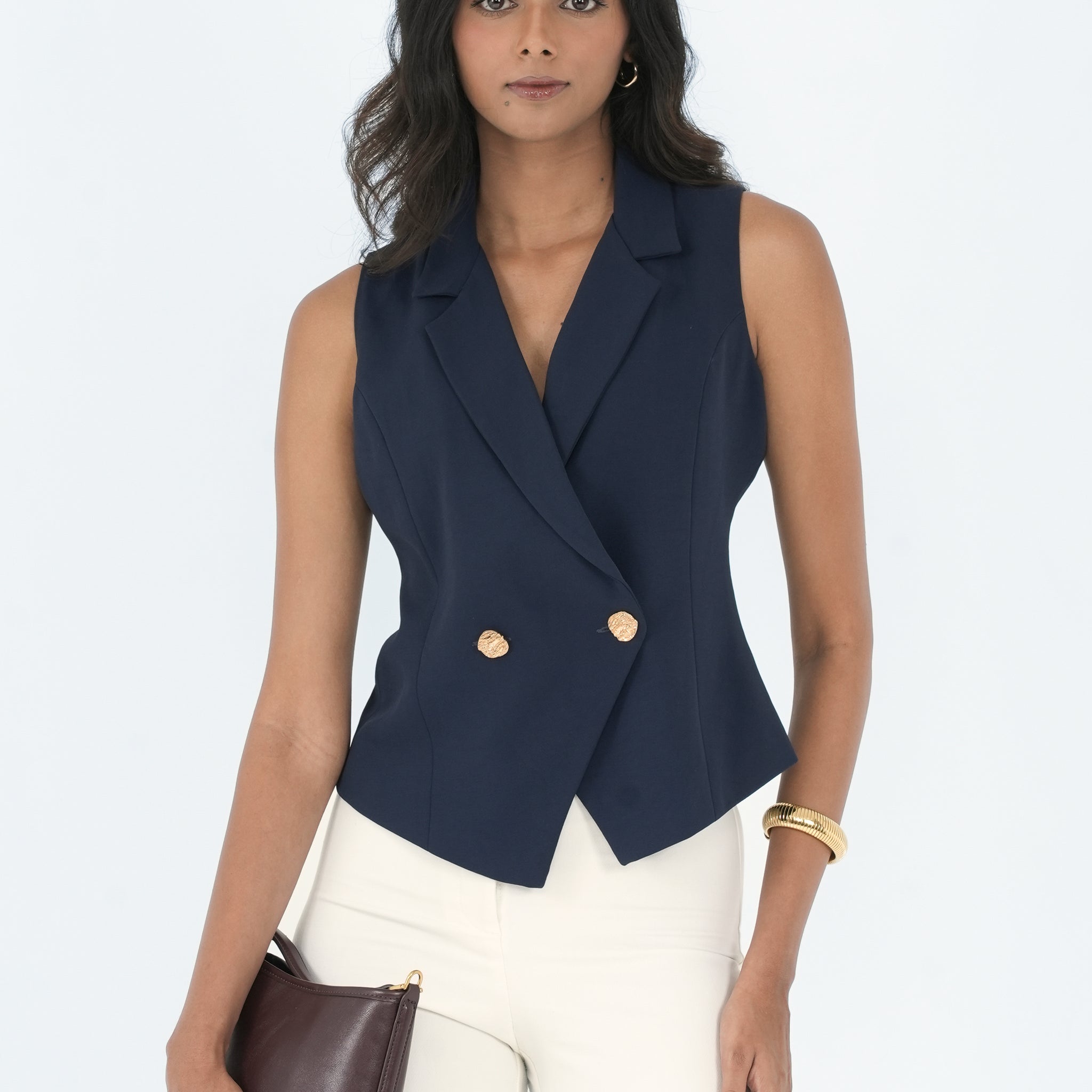 Noa Double Breasted Waistcoat