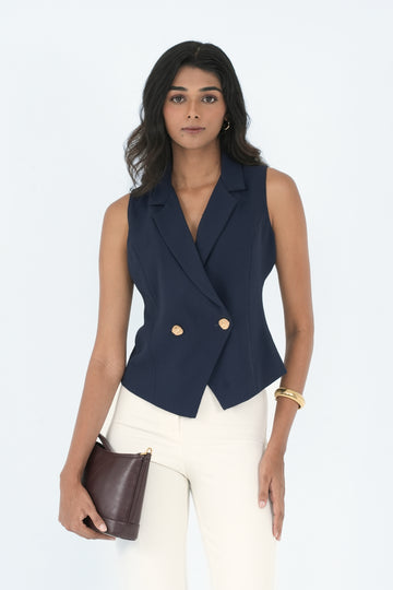 Noa Double Breasted Waistcoat